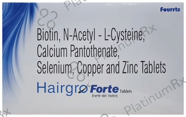 Hairgro Forte Tablet 10s