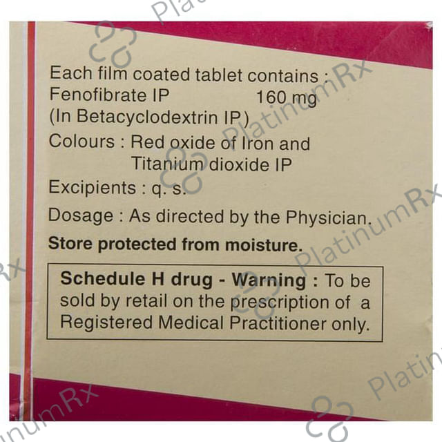 Lipicard 160mg Tablet 10s