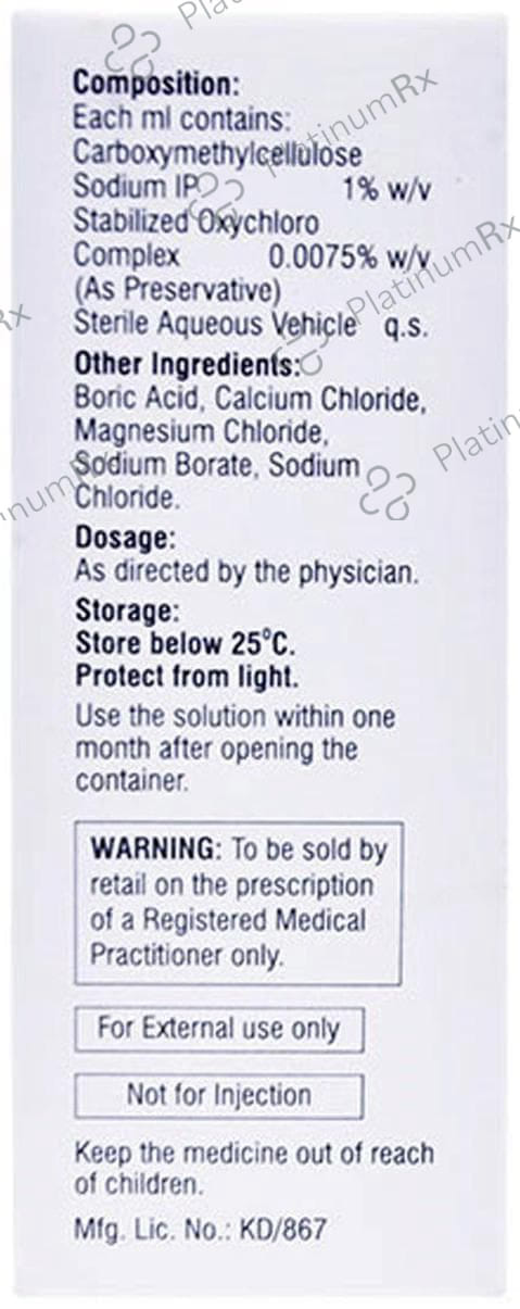 Lacrivisc DS 1% Eye Drop 10ml
