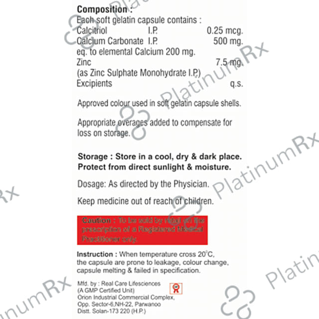 Calscy Softgel Capsule 10s