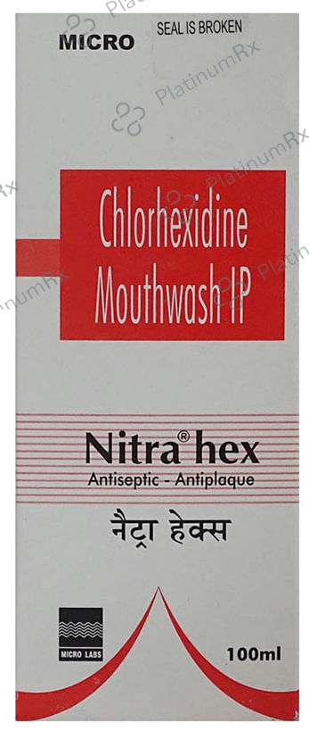 Nitra Hex 0.002% Mouth Wash 100ml