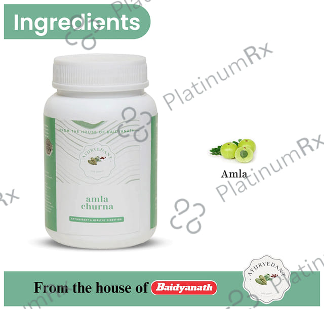 Baidyanath (Jhansi) Ayurvedant Amla Churna