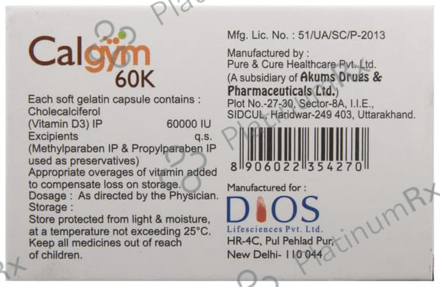 Calgym 60K Capsule 4s