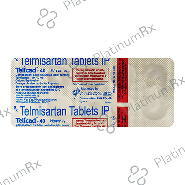 Telicad 40mg Tablet 10s