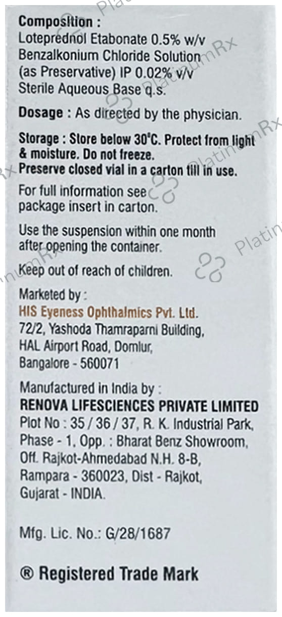 Erpetol 0.5% Eye Drop 5ml
