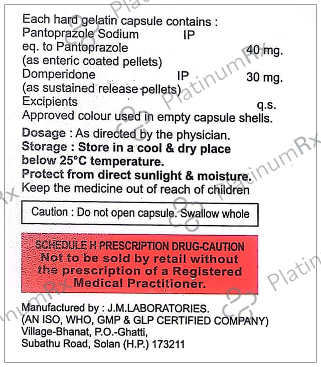Zolecell D 30/40mg Capsule SR 10s