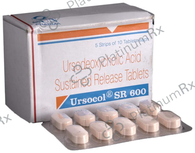 Ursocol SR 600mg Tablet 10s
