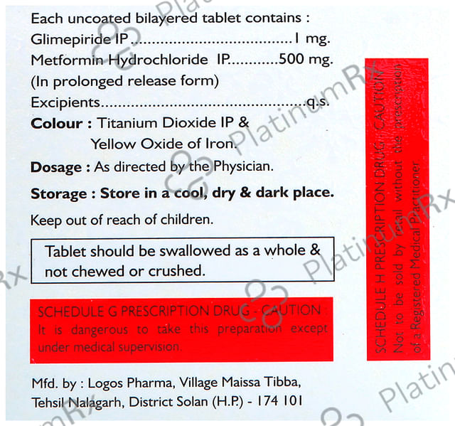 Xiagem 1/500mg Tablet PR 10s