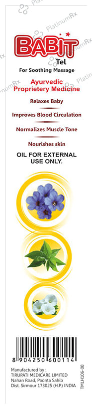 Babit Soothing Massage Oil 100ml