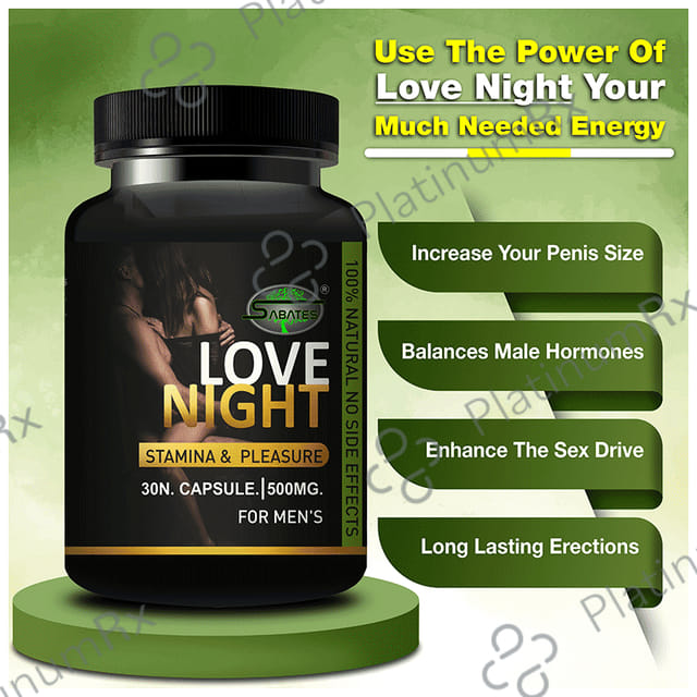 Sabates Love Night Capsule 30 capsules