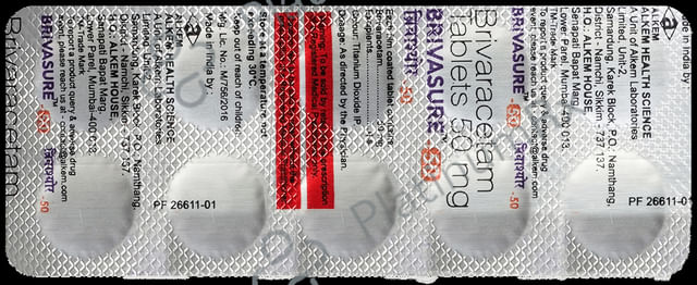 Brivasure 50mg Tablet 10s