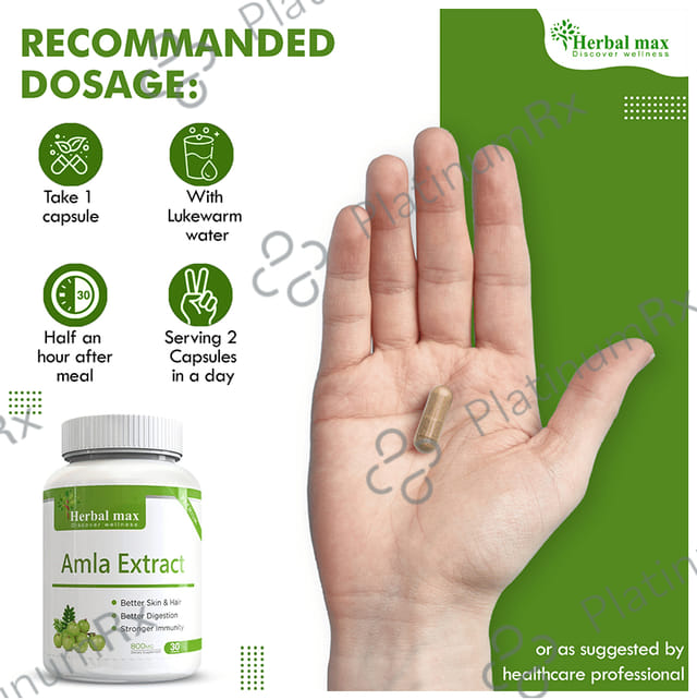 Herbal Max Amla Extract Capsule