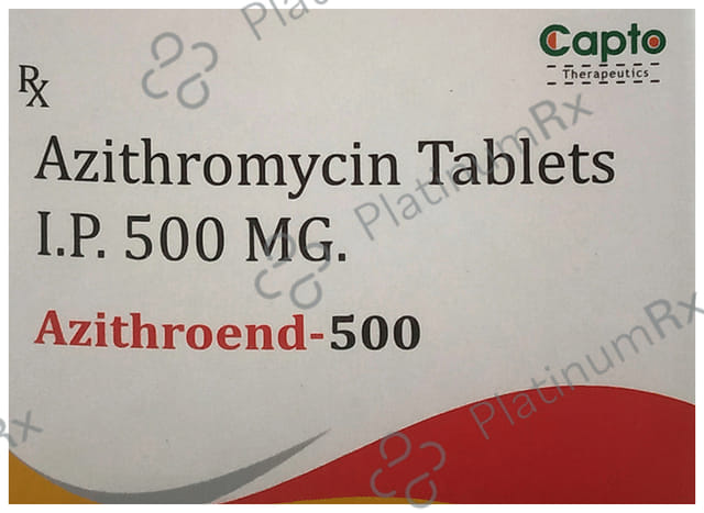 Azithroend 500 Tablet