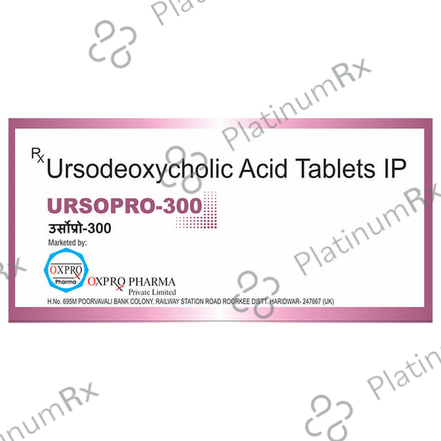 Ursopro 300mg Tablet 10s Oxpro Pharma Pvt. Ltd.