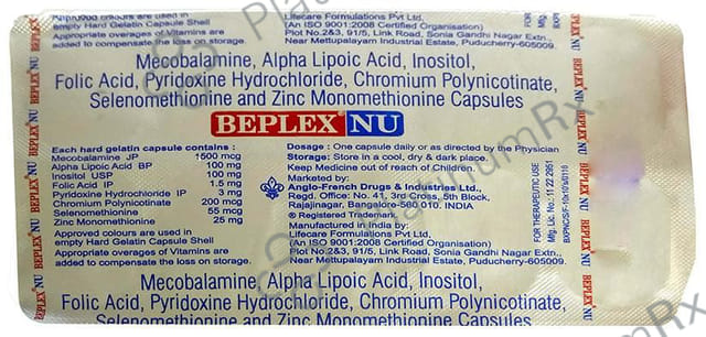Beplex Nu Capsule 10s
