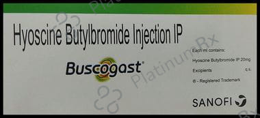Buscogast 20mg Injection 1X1ml