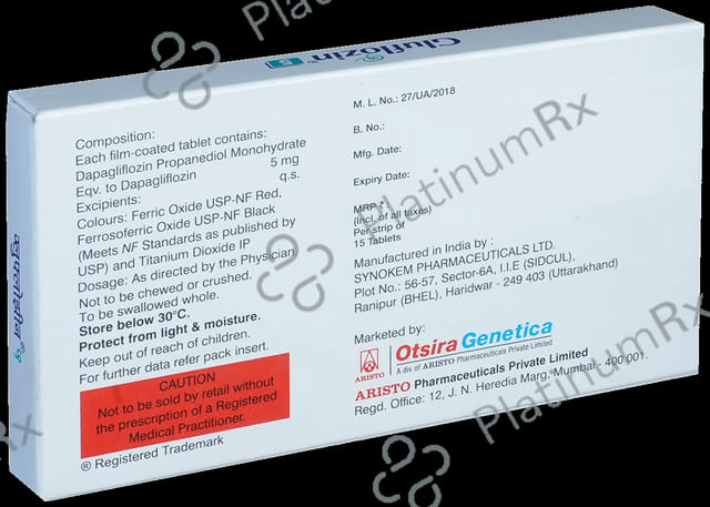 Gluflozin 5mg Tablet 15s