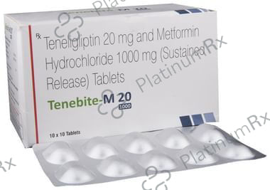 Tenebite-M 20/1000 Tablet SR 10 Tablet SR