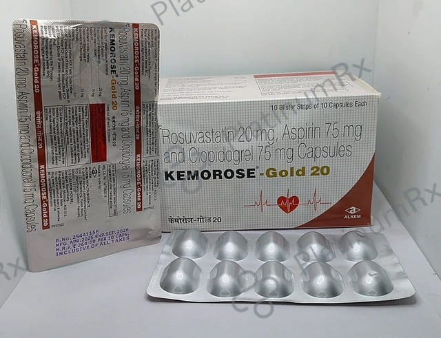 Kemorose Gold 20mg Capsule 10s