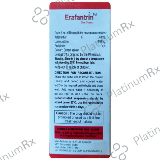 Erafantrin Dry Syrup