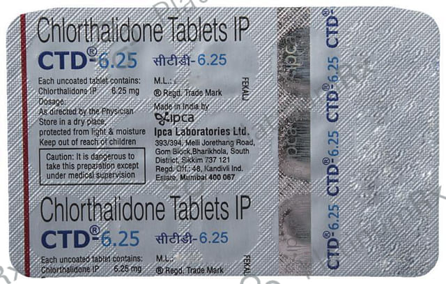 CTD 6.25mg Tablet 15s