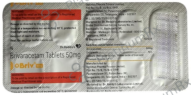 Briv Plus 50mg Tablet 10s