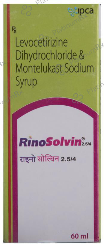 Rinosolvin 2.5/4 Syrup 60ml