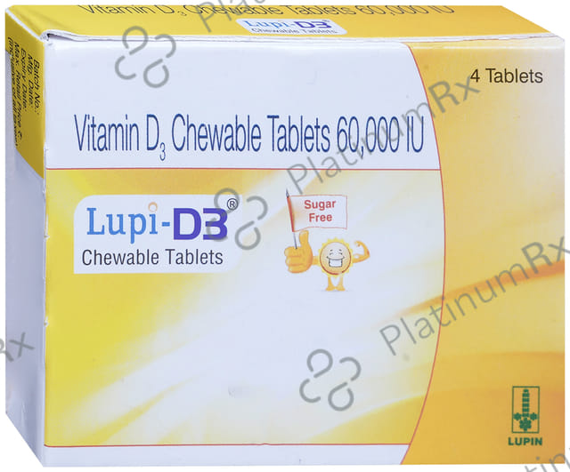 Lupi D3 60K Chewable Tablet