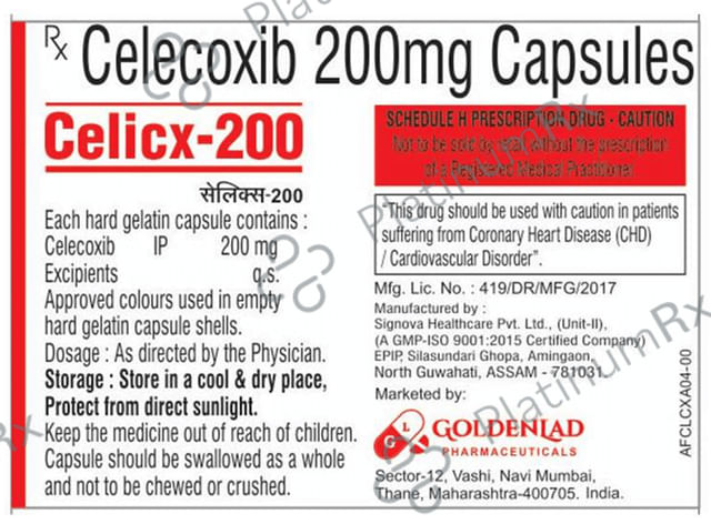 Celicx 200mg Capsule 10s