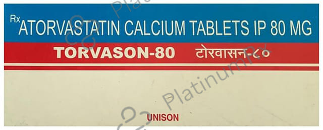 Torvason 80mg Tablet