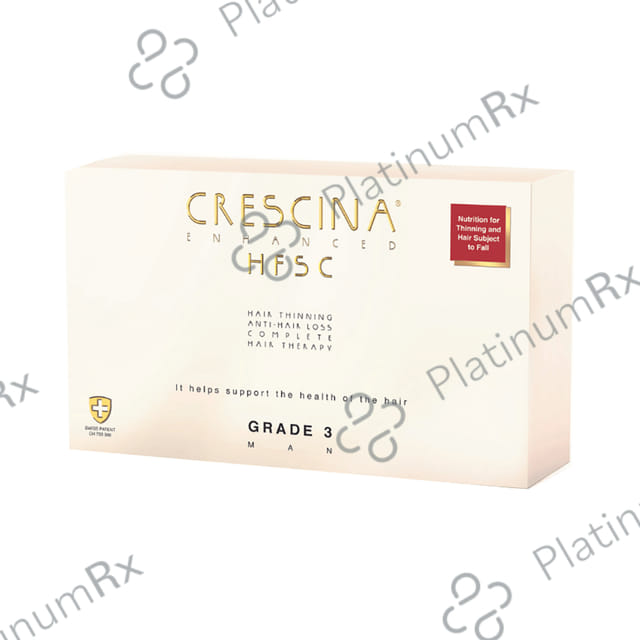 Crescina Enhanced HFSC & Enhanced Anti-Hair Loss Therapy Grade 3 For Men (3.5ml Each)