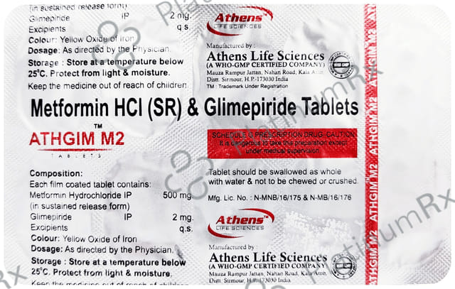 Athgim M2 Tablet SR