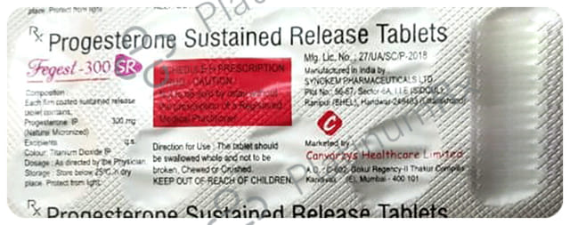 Fegest 300mg Tablet SR 10s