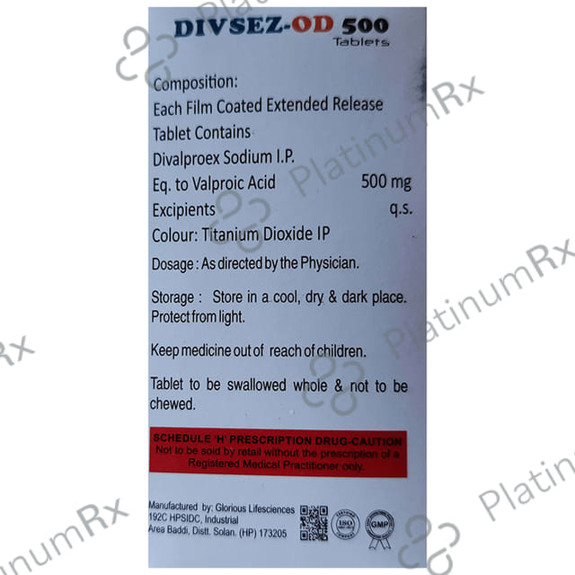 Divsez-OD 500 Tablet ER