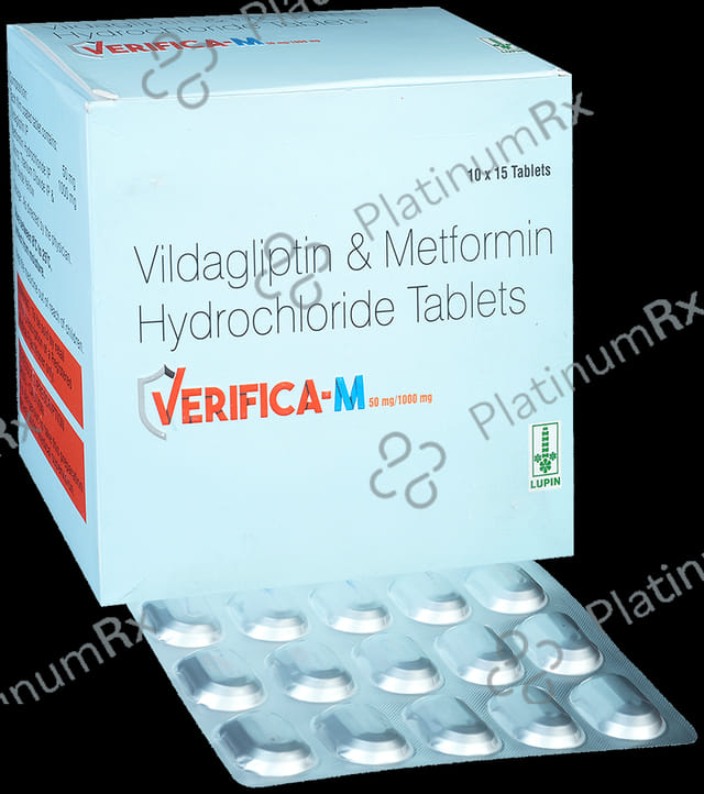 Verifica M 1000/50mg Tablet 15s