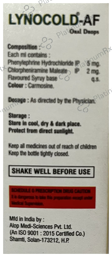 Lynocold-AF Oral Drops