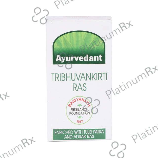 Baidyanath Ayurvedant Tribhuvankirti Ras Tablet
