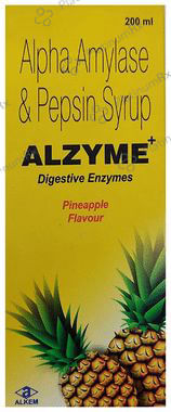Alzyme Plus Syrup Pineapple 200ml