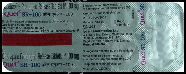 Quel SR 100mg Tablet 10s