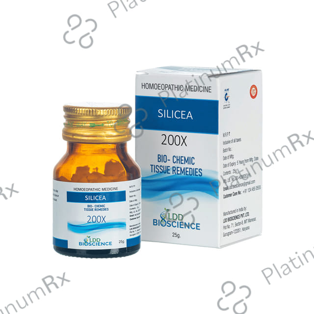 LDD Bioscience Silicea Biochemic Tablet 200X