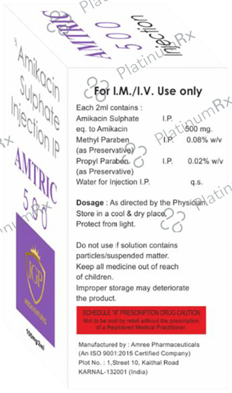 Amtric 500mg Injection 1s