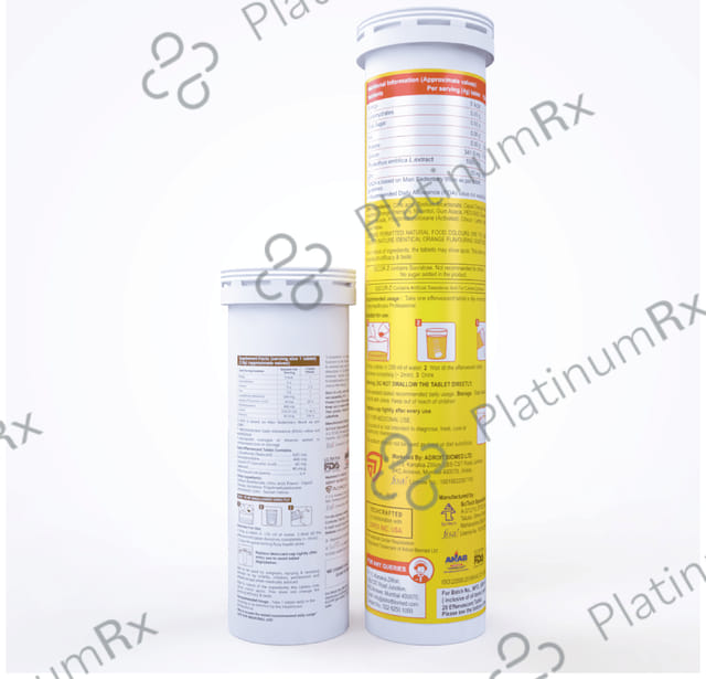Glutone Glutone 1000 15(6)& Escor-Z 20(6) Effervescent Tablet Orange