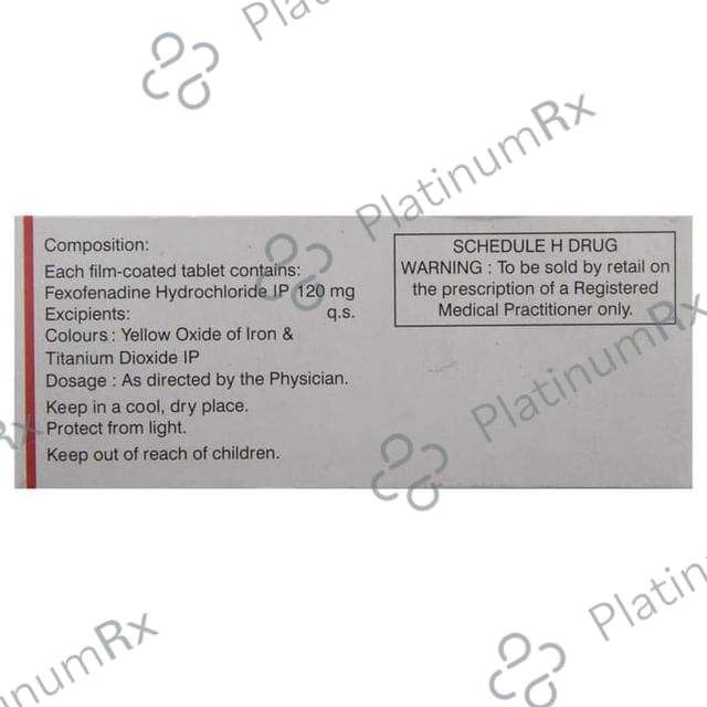 Fexofen 120 Tablet