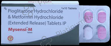 Mysensi M 15mg/500mg Tablet ER