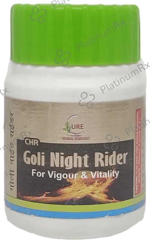 Cure Herbal Remedies Goli Night Rider