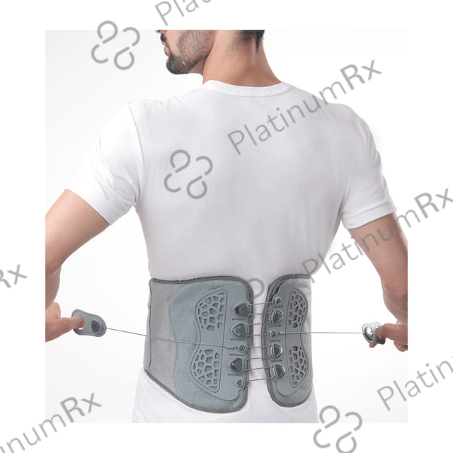 Tynor A 30 Lace Pull L.S. Belt XXL-XXXL Grey