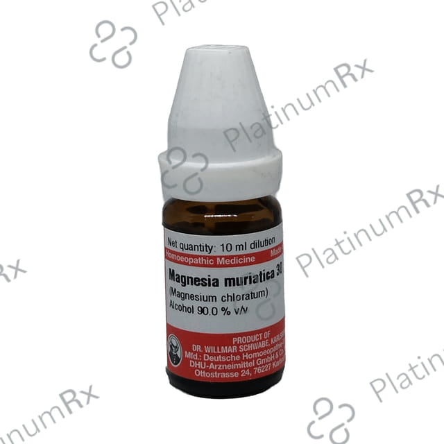Dr Willmar Schwabe Germany Magnesia Muriatica Dilution 30