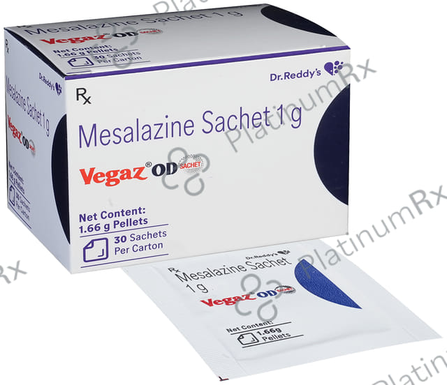 Vegaz OD 1mg Sachet 1.66gm