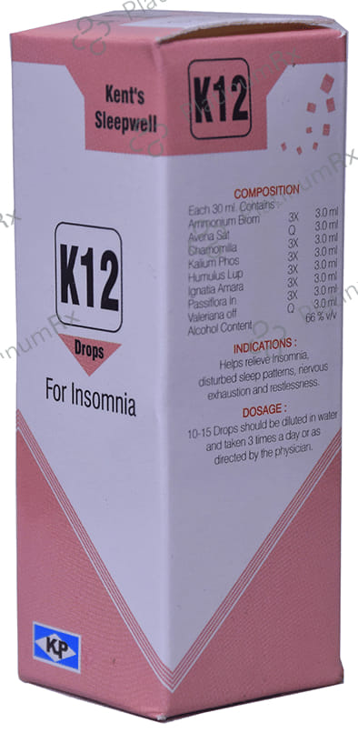 Kent's K12 Insomnia Oral Drops