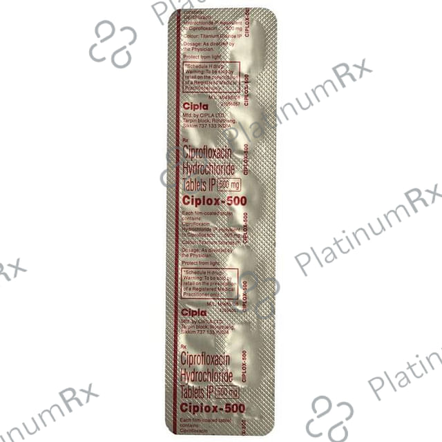 Ciplox 500mg Tablet 10s